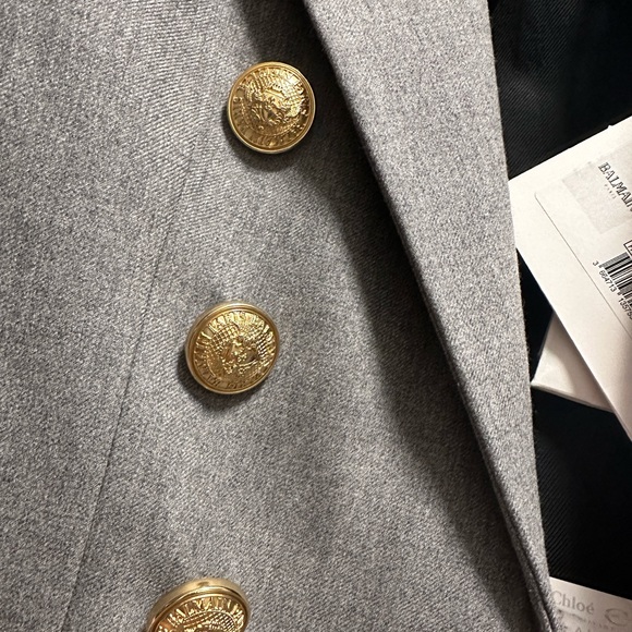 Balmain iconic grey blazer✨ - Picture 9 of 10